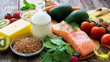 Spread of healthy foods